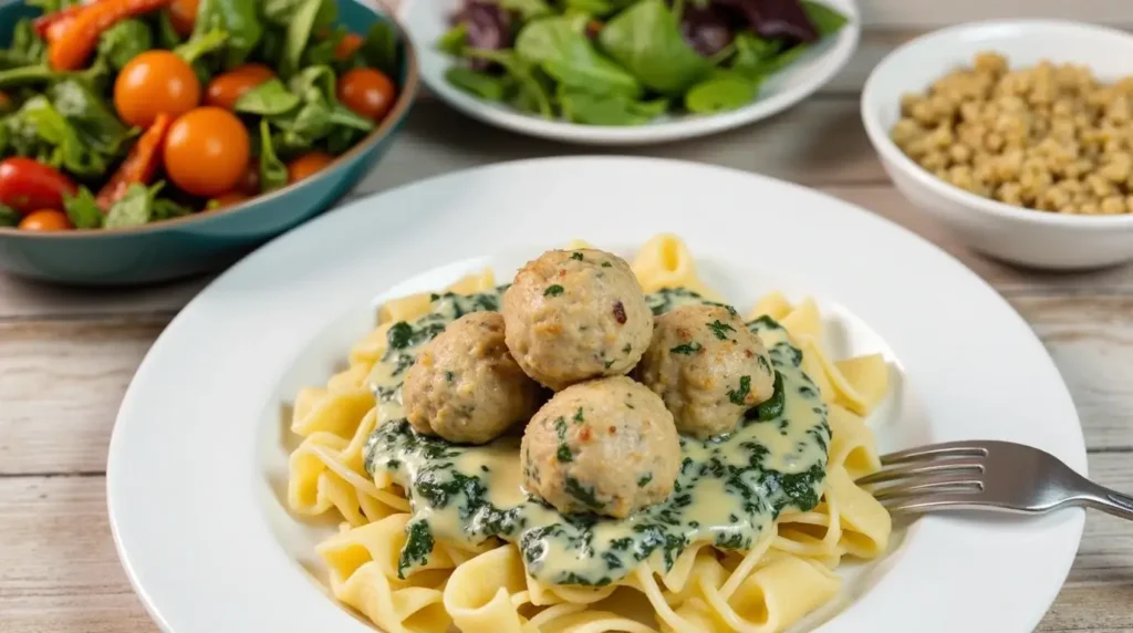 Serving Suggestions for Southern Style Baked Chicken Ricotta Meatballs