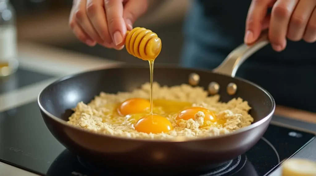 Fixing common issues in the high-protein breakfast like runny oats and dry eggs.