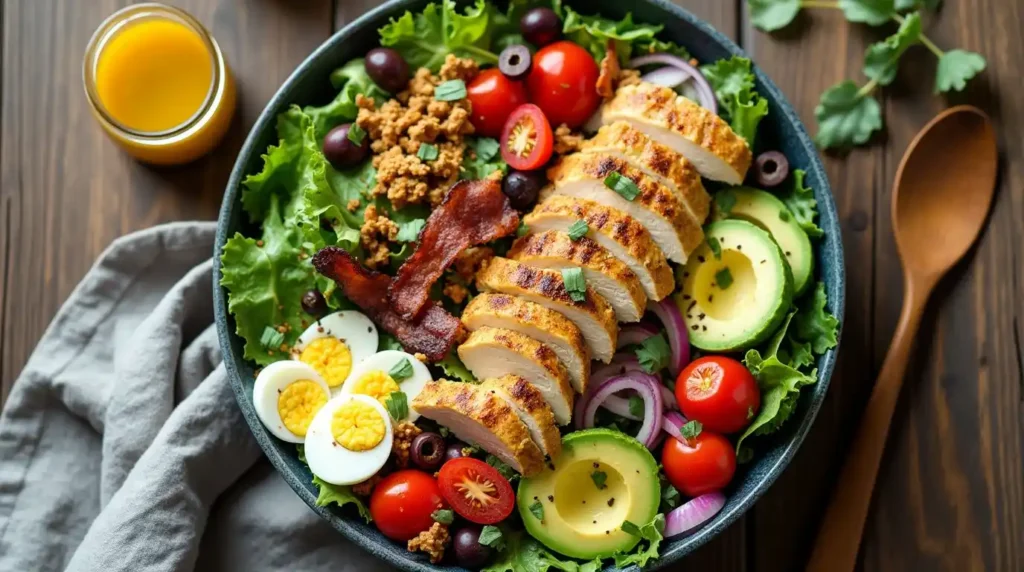 Paleo Grilled Chicken Cobb Salad