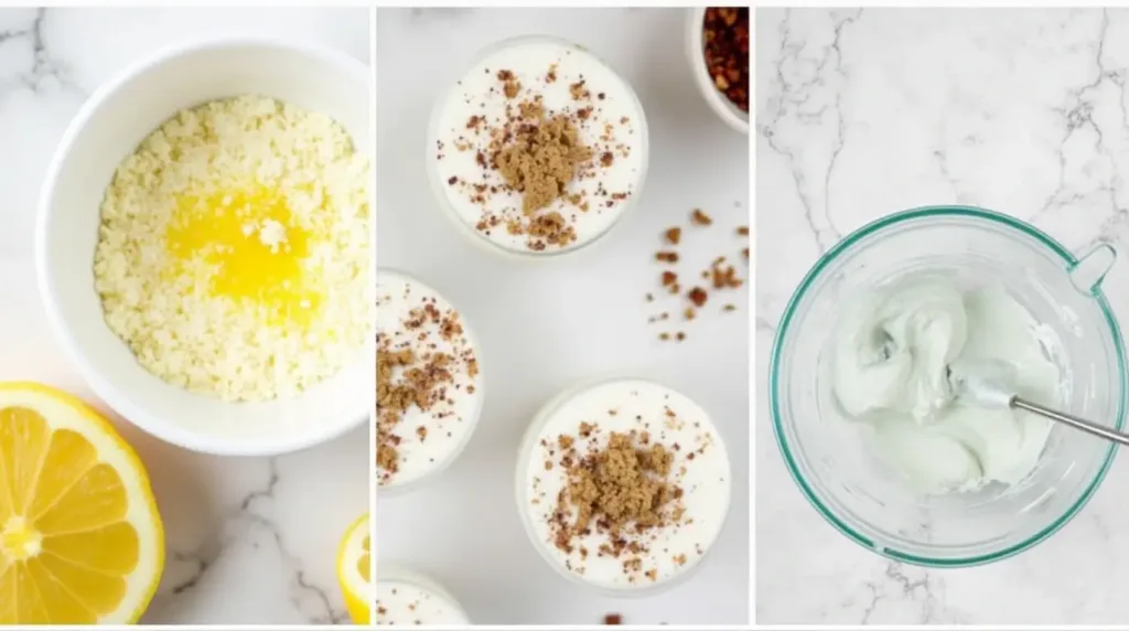 Dessert preparation tips visualized